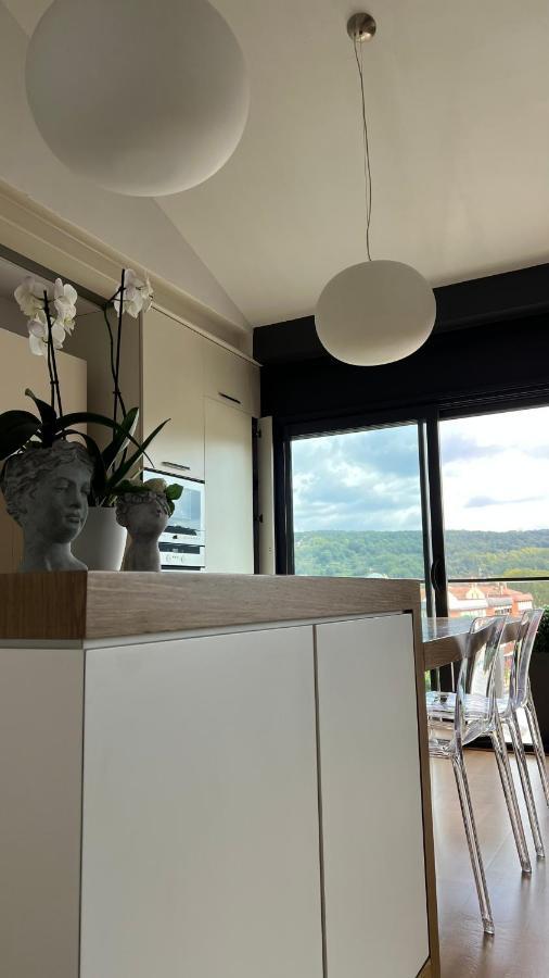 Apartament Atico De Diseno Con Terraza En El Centro De Olot Zewnętrze zdjęcie
