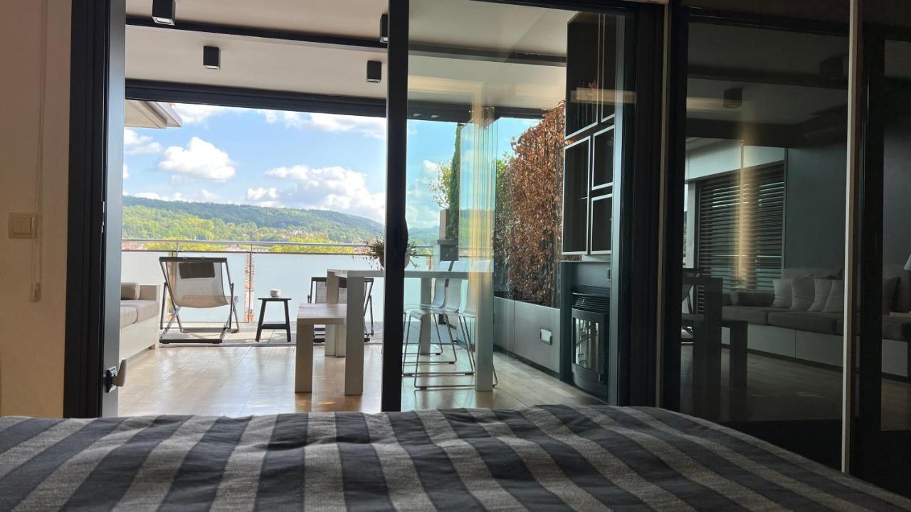 Apartament Atico De Diseno Con Terraza En El Centro De Olot Zewnętrze zdjęcie