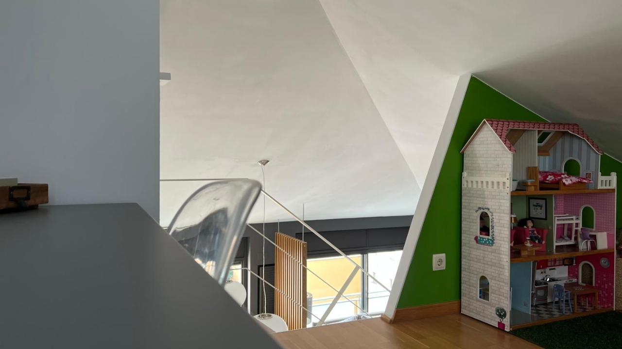 Apartament Atico De Diseno Con Terraza En El Centro De Olot Zewnętrze zdjęcie